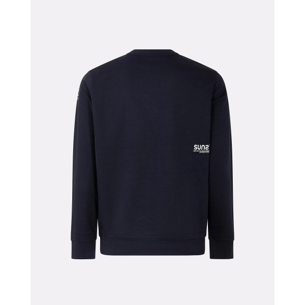 Fleece Gipo Print Dark Blue