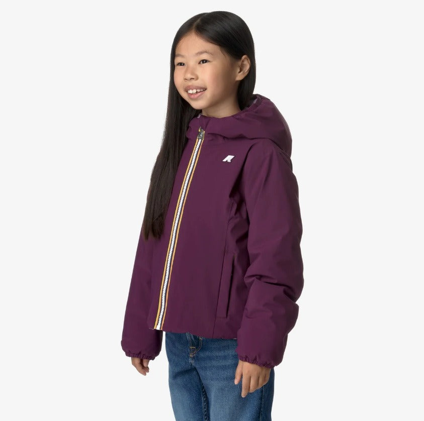 k way p lily st warm double violet dk purple violet lt lilac giubbino k71339w ate