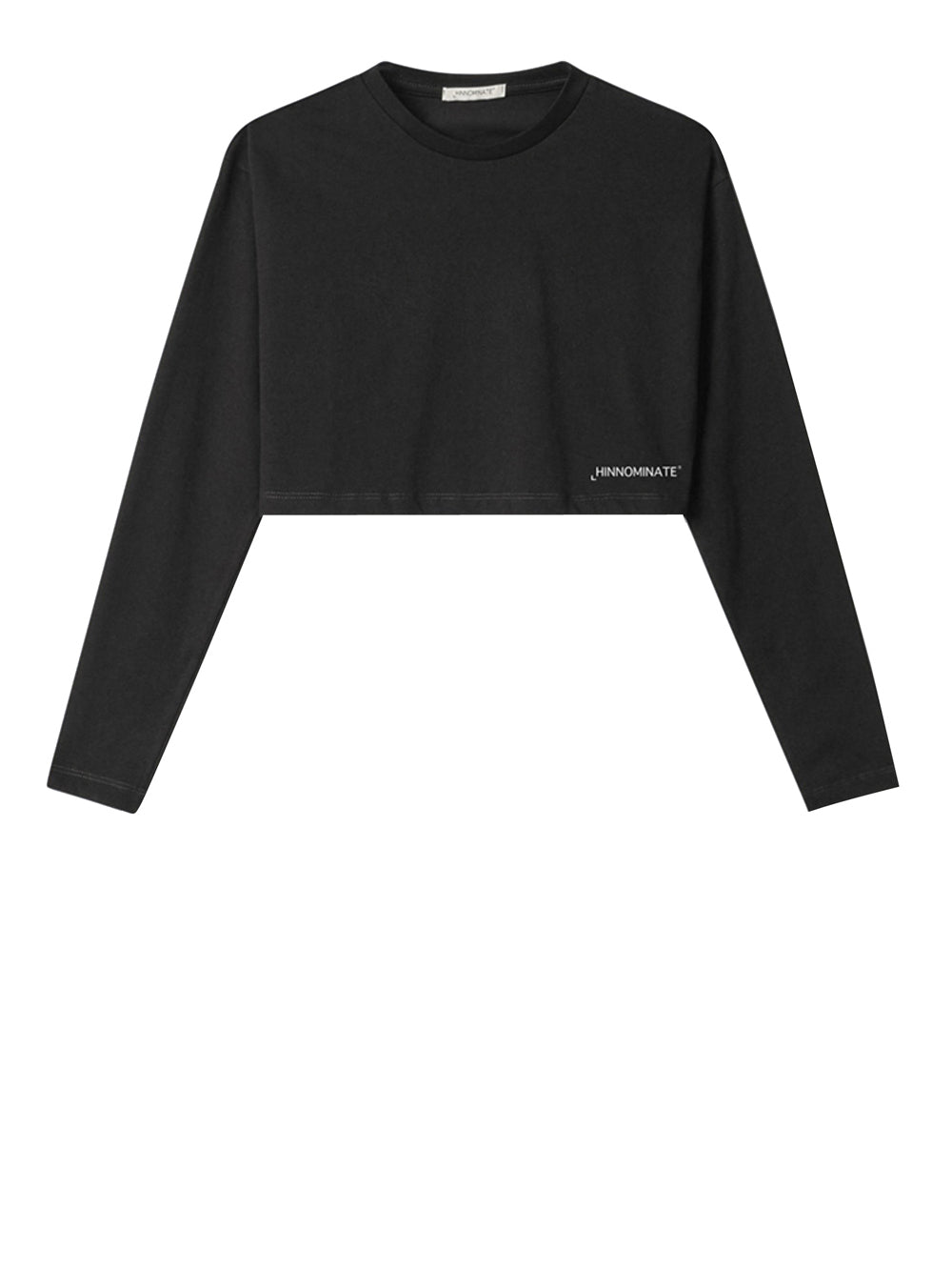 Crop Top In Jersey Nero