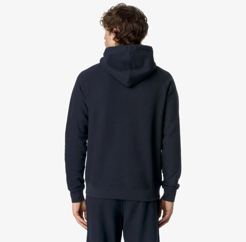 k way alban heavy fleece blue depht felpa k8133jw k89