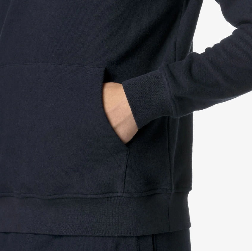k way alban heavy fleece blue depht felpa k8133jw k89