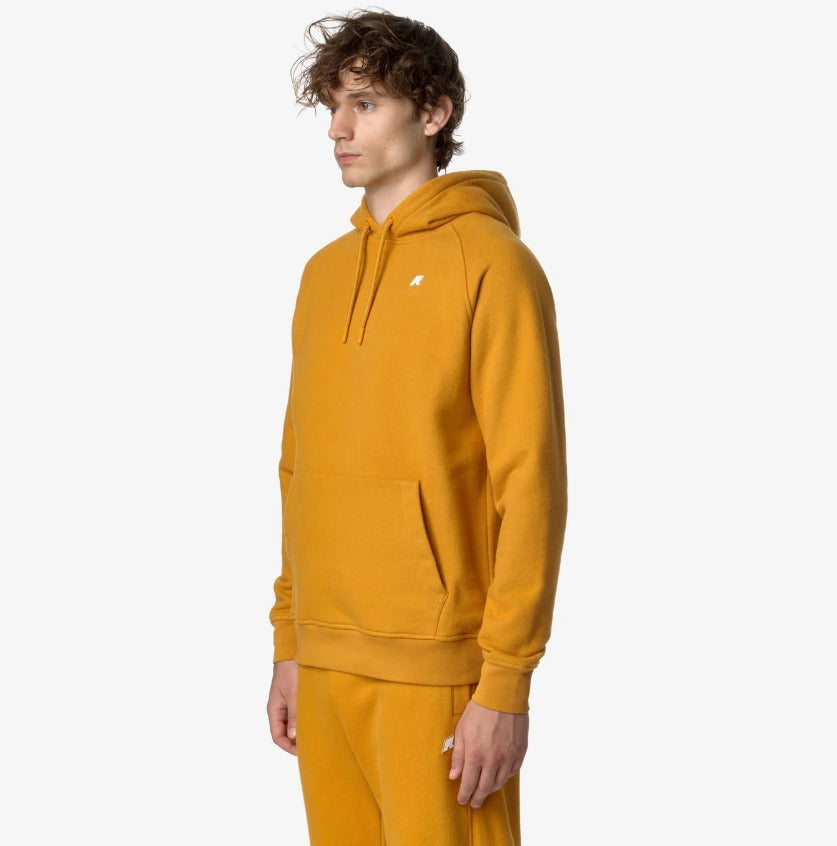 k way alban heavy fleece yellow inca felpa k8133jw xgk