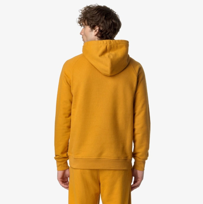 k way alban heavy fleece yellow inca felpa k8133jw xgk