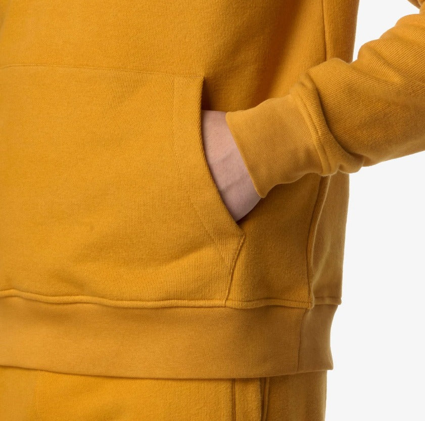 k way alban heavy fleece yellow inca felpa k8133jw xgk