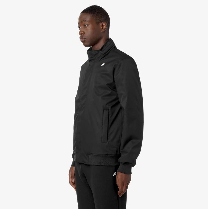 k way amaury twill marmotta black p blue a giubbino k8133ew al8