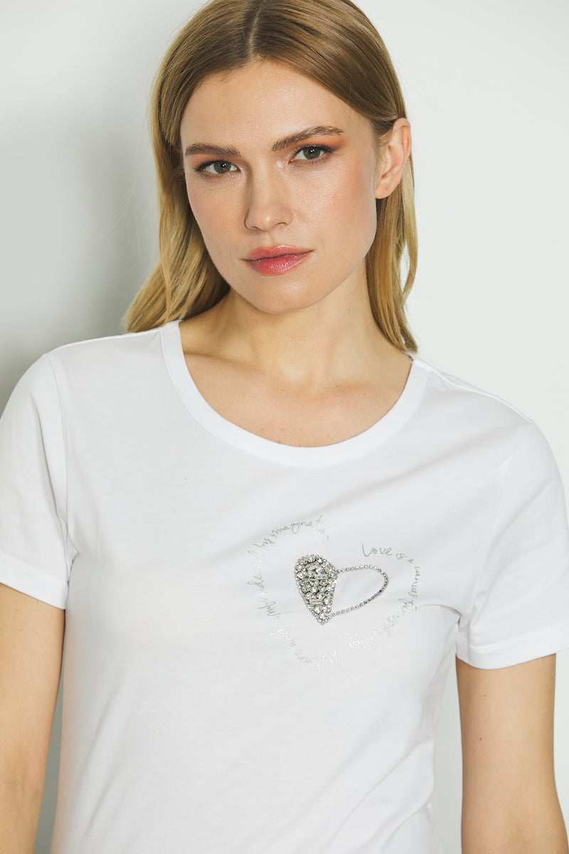 Palmira White T-shirt