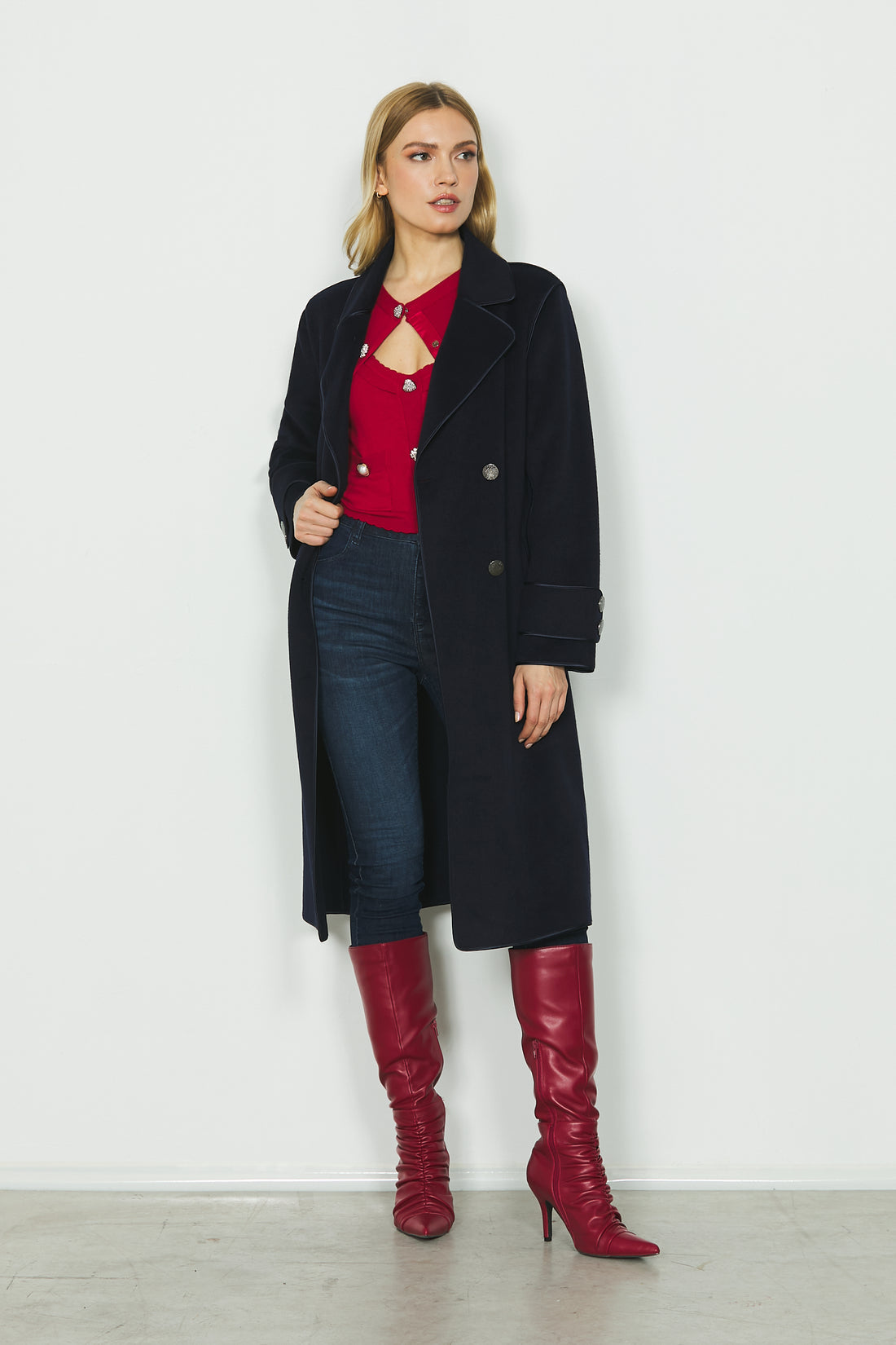Ida Black Coat