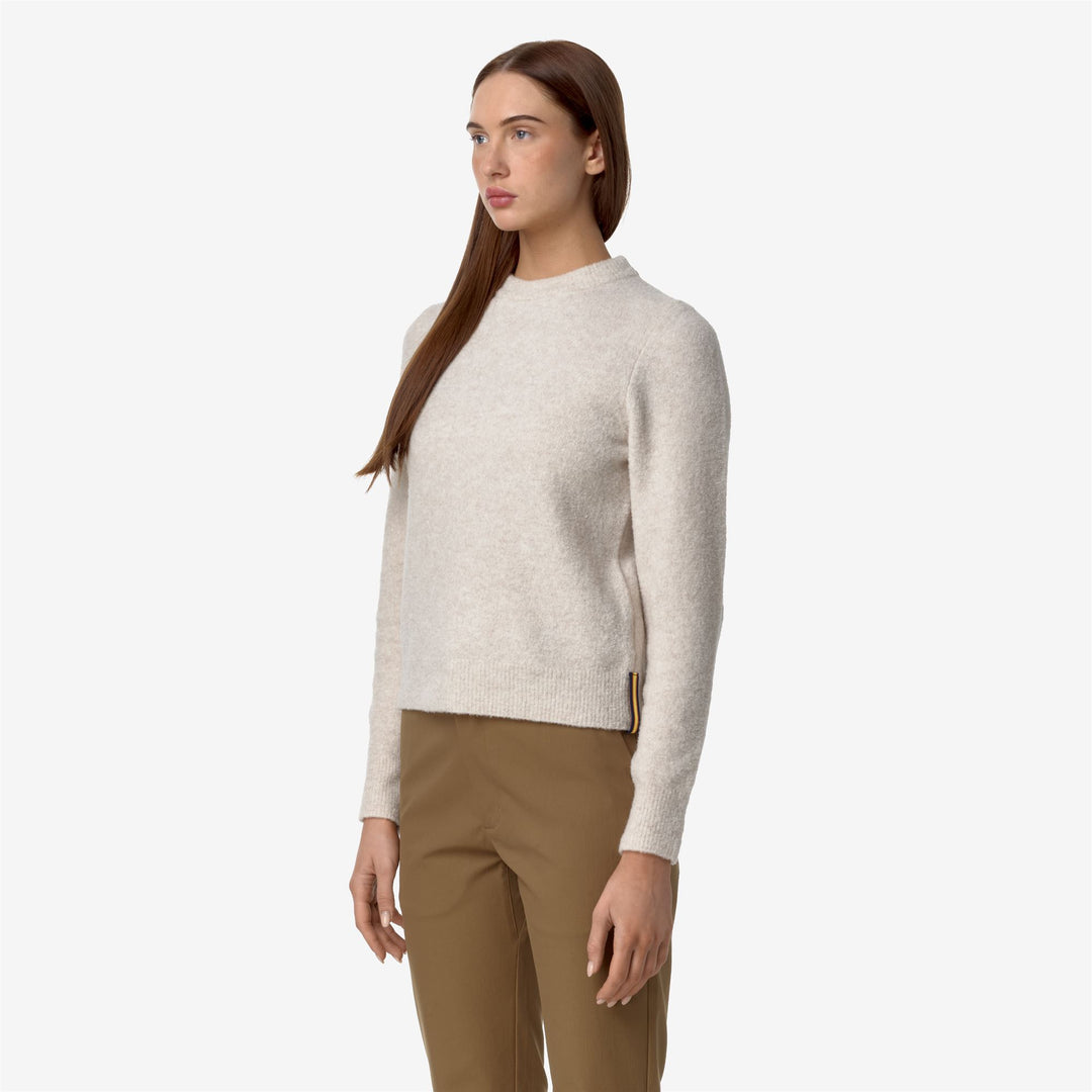Clarisse Wool Merino Boucle Beige Moonbeam