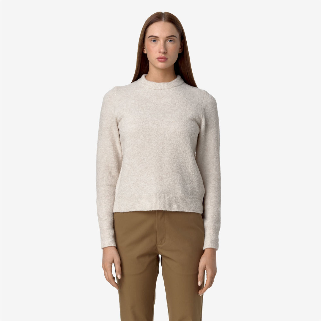 Clarisse Wool Merino Boucle Beige Moonbeam