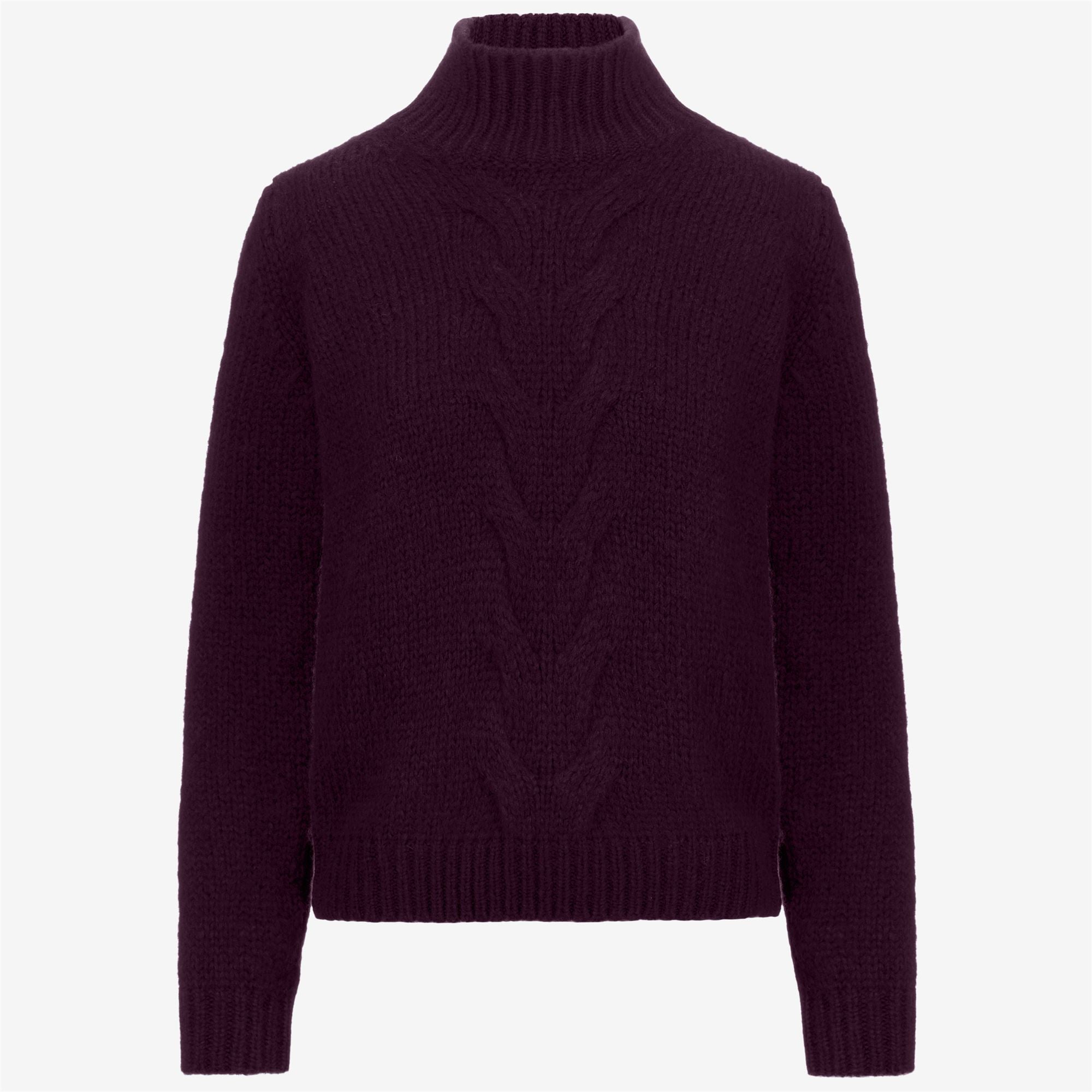 Fuzzy Wool Merino Blend Violet Dk Plum
