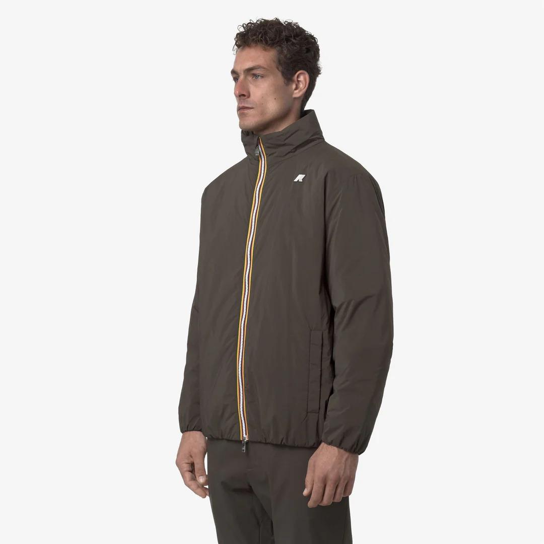 VALENTINE PLAIN WARM<BR/>BLACK OLIVE K2136CW XRG K-WAY