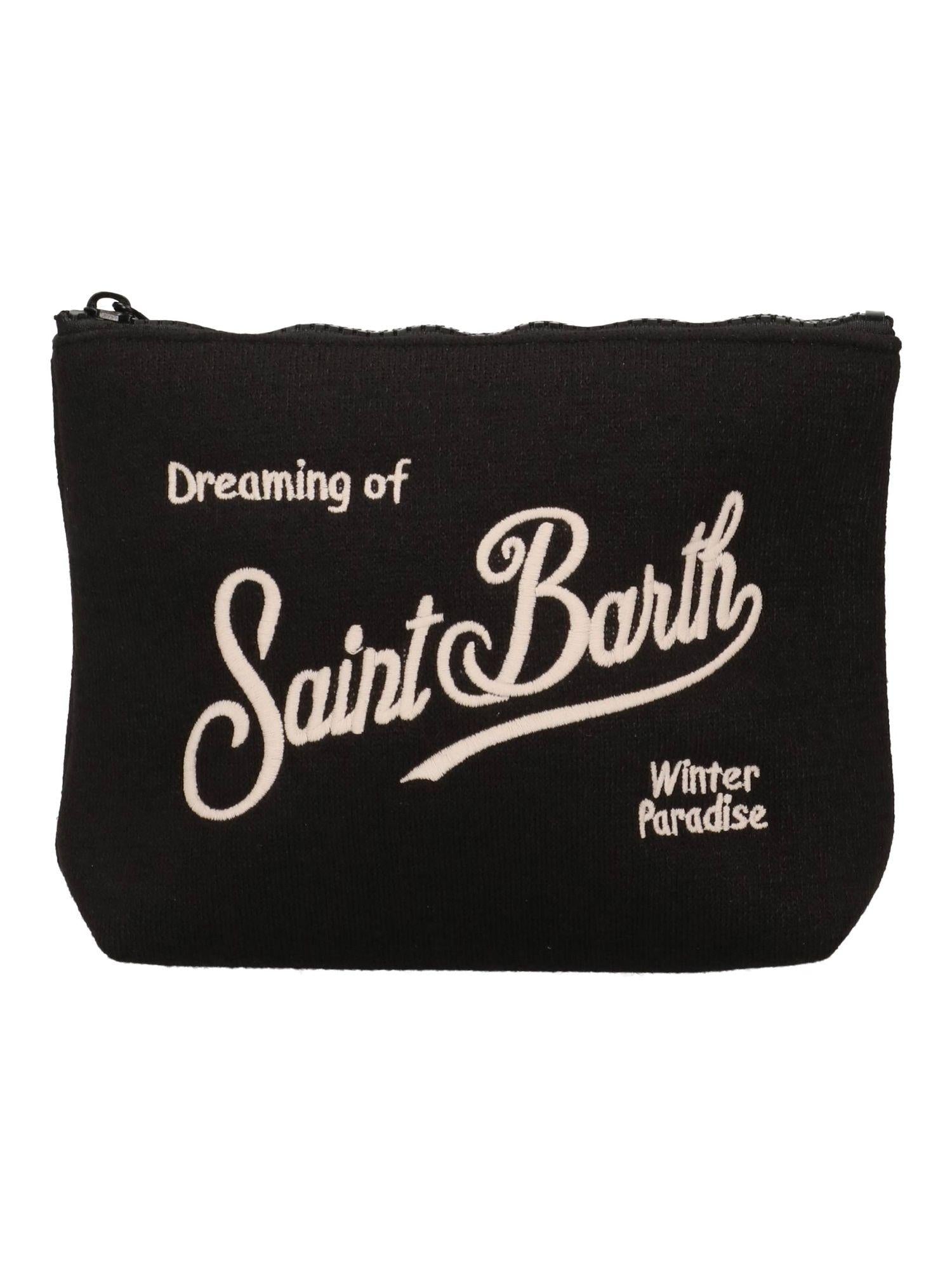 MC2 SAINT BARTH Pochette aline wool nera. ALI0022 00207I MC2 SAINT BARTH