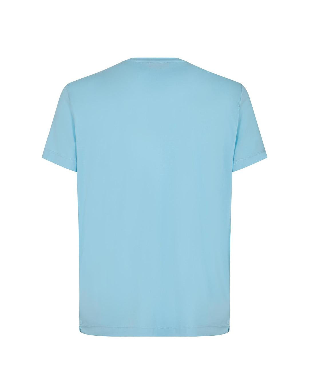 T-shirt Uomo SUNS Paul Teck TSS51035U Sky