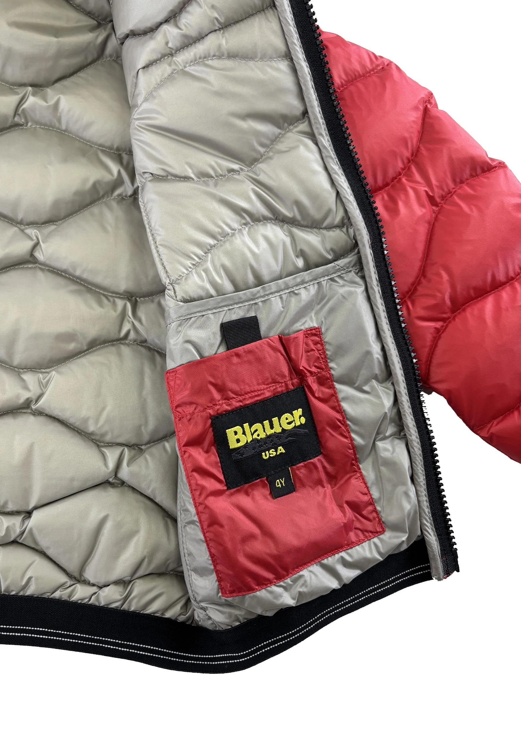 Blauer Giubbino trapuntato a onde Brinton da bambino ROSSO 25WBLKC03438-006719* 552GG BLAUER
