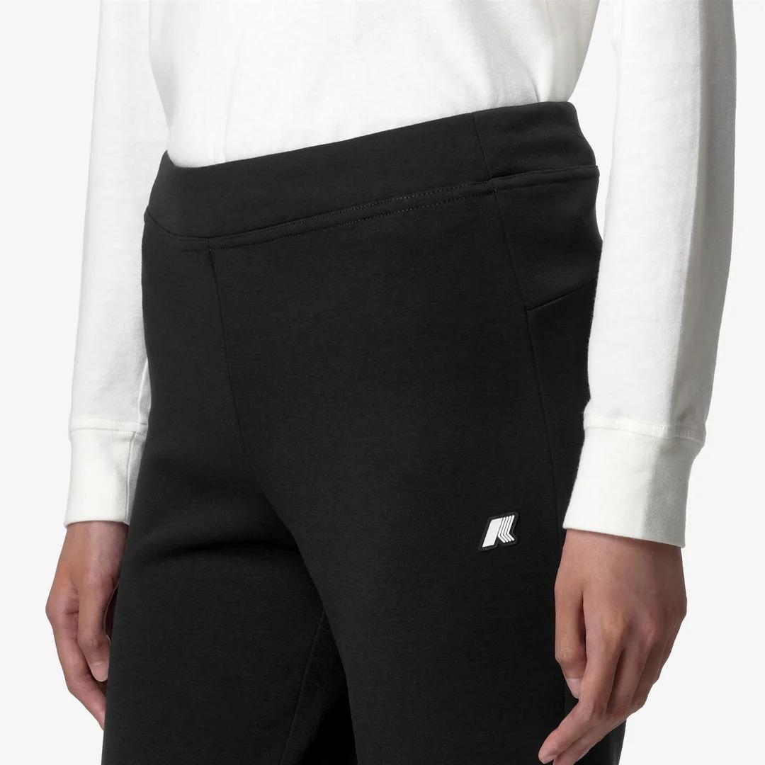 Pantalone K-Way Jenny Light Spacer Black Pure K2123NW USY K-WAY
