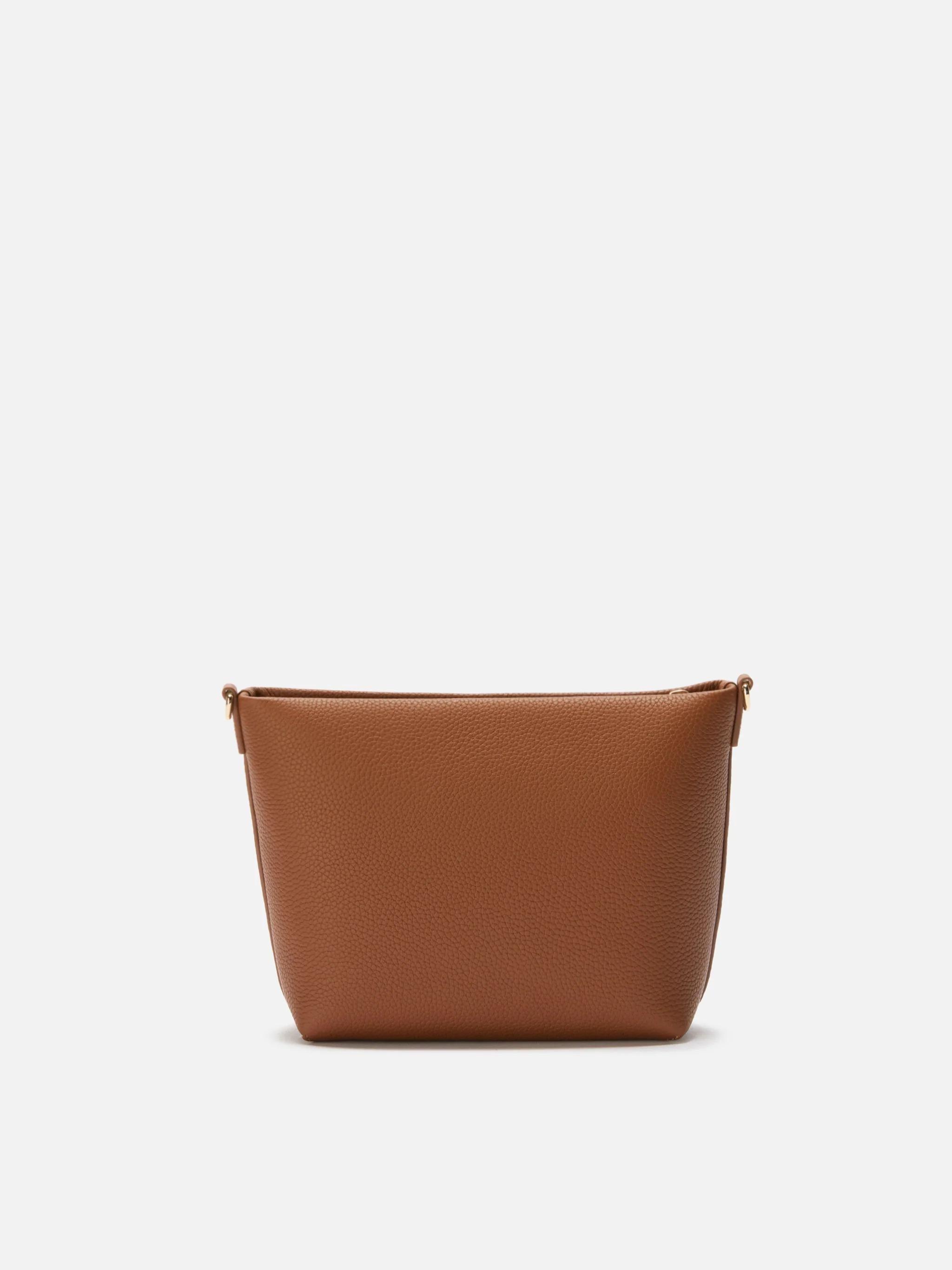 Borsa a spalla Aline Bag in pelle martellata cuoio ALI0034 00532I MC2 SAINT BARTH