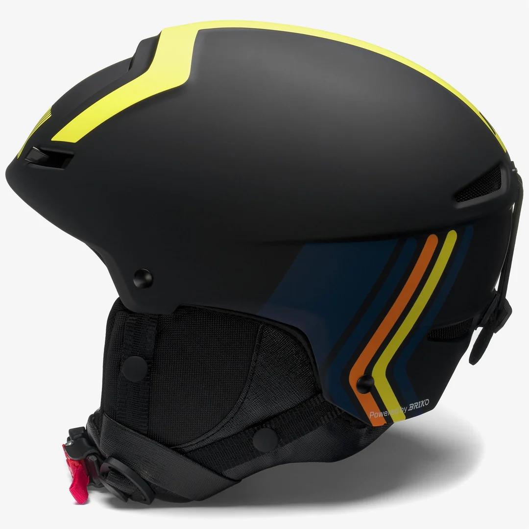 FAITO K-Way<BR/>BLACK P-YELLOW-ORANGE-BLUE K11258W C04 K-WAY