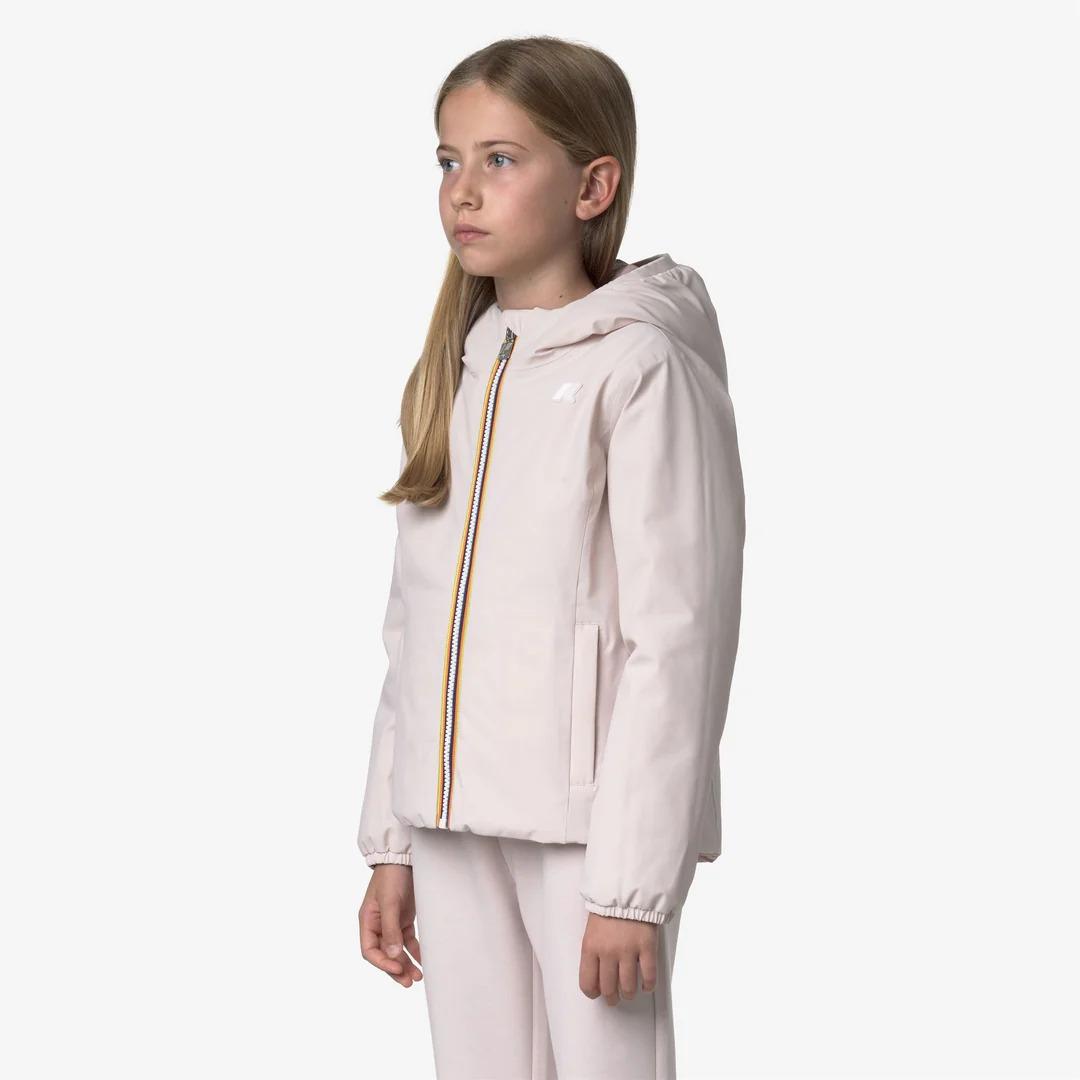 . LILY ST WARM REVERSIBLE<BR/>ROSE HUSHED-ROSE PINKISH K71339W B2K K-WAY