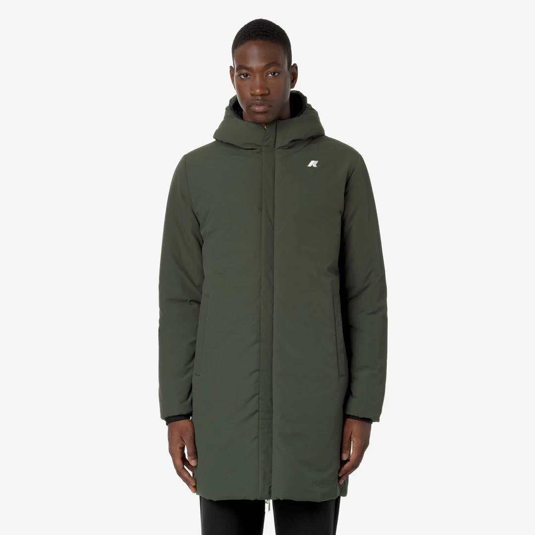 JACOB ST WARM REVERSIBLE<BR/>BLACK PURE-GREEN BLACKISH K6128WW AH3 K-WAY