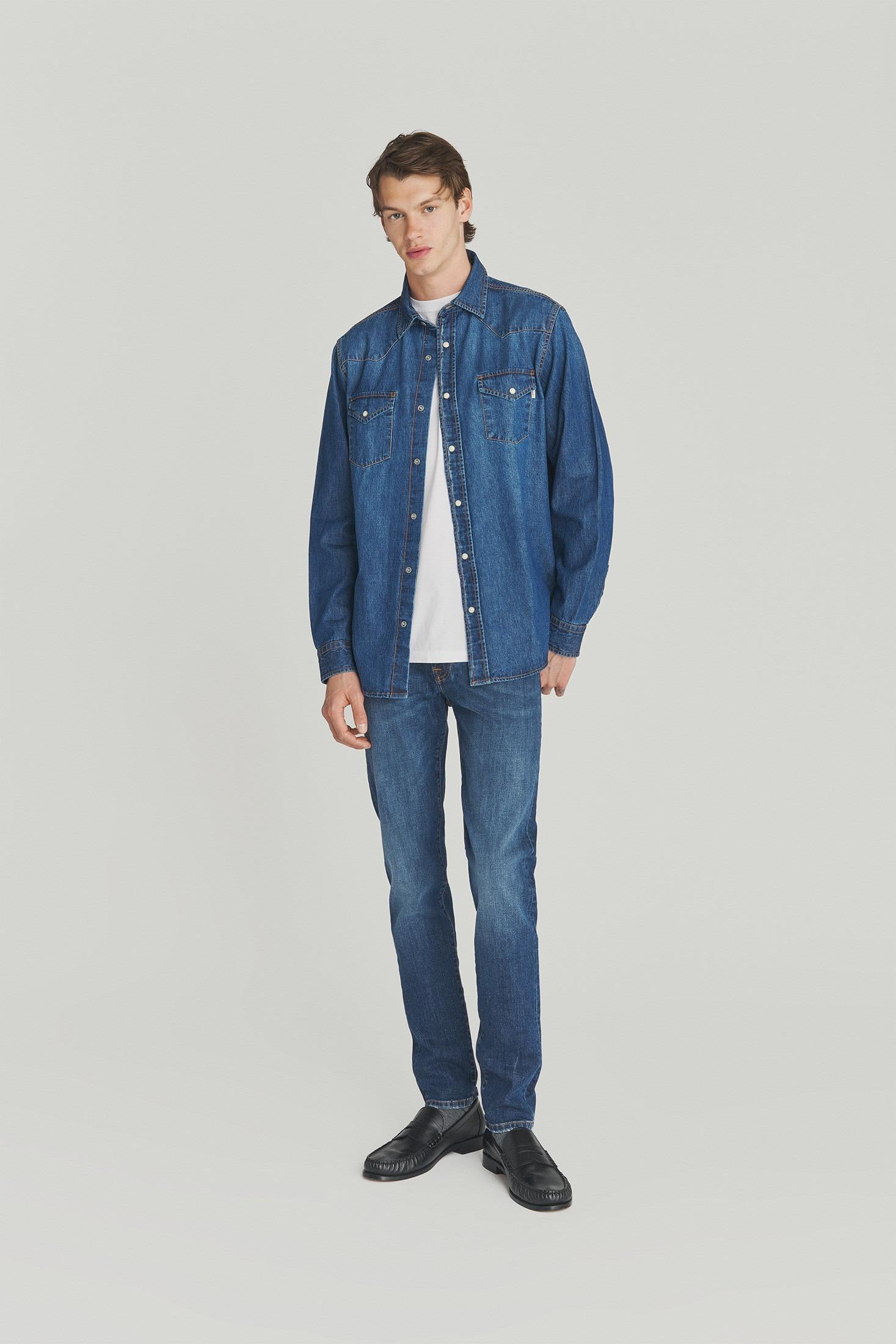 JEANS 517 WASH 52 RRU075CH422748 C0999 ROY ROGER'S
