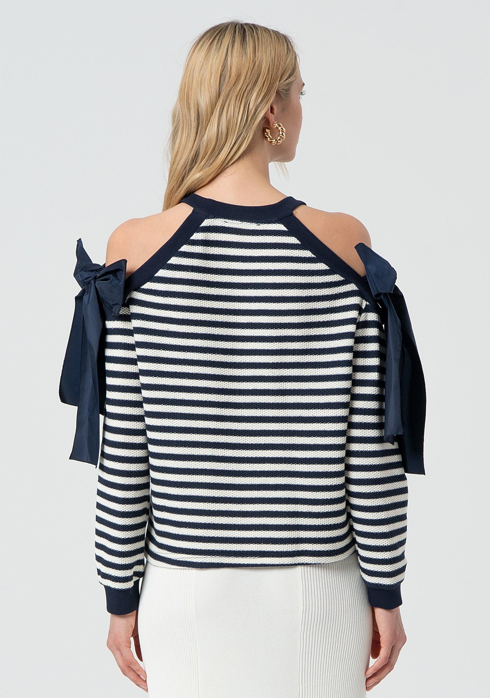Maglia regular a righe bluebutter