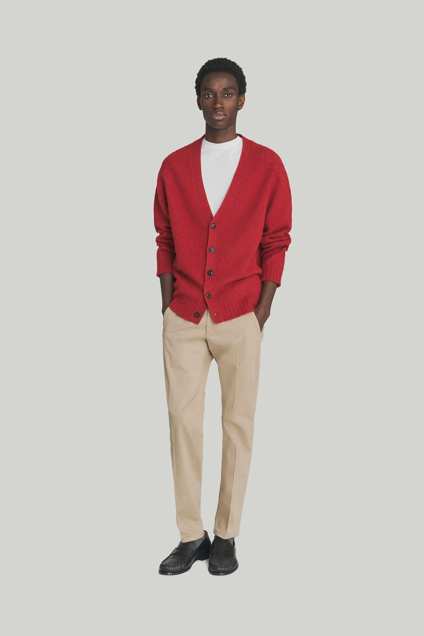 ROY ROGER'S PANTALONE NEW ROLF IN GABARDINA NUT RRU013C8700112 C0234 ROY ROGER'S