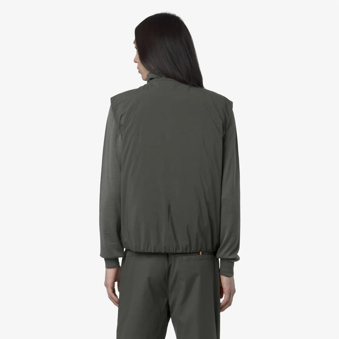 VALEN PLAIN WARM<BR/>GREEN BLACKISH K2136BW WMR K-WAY
