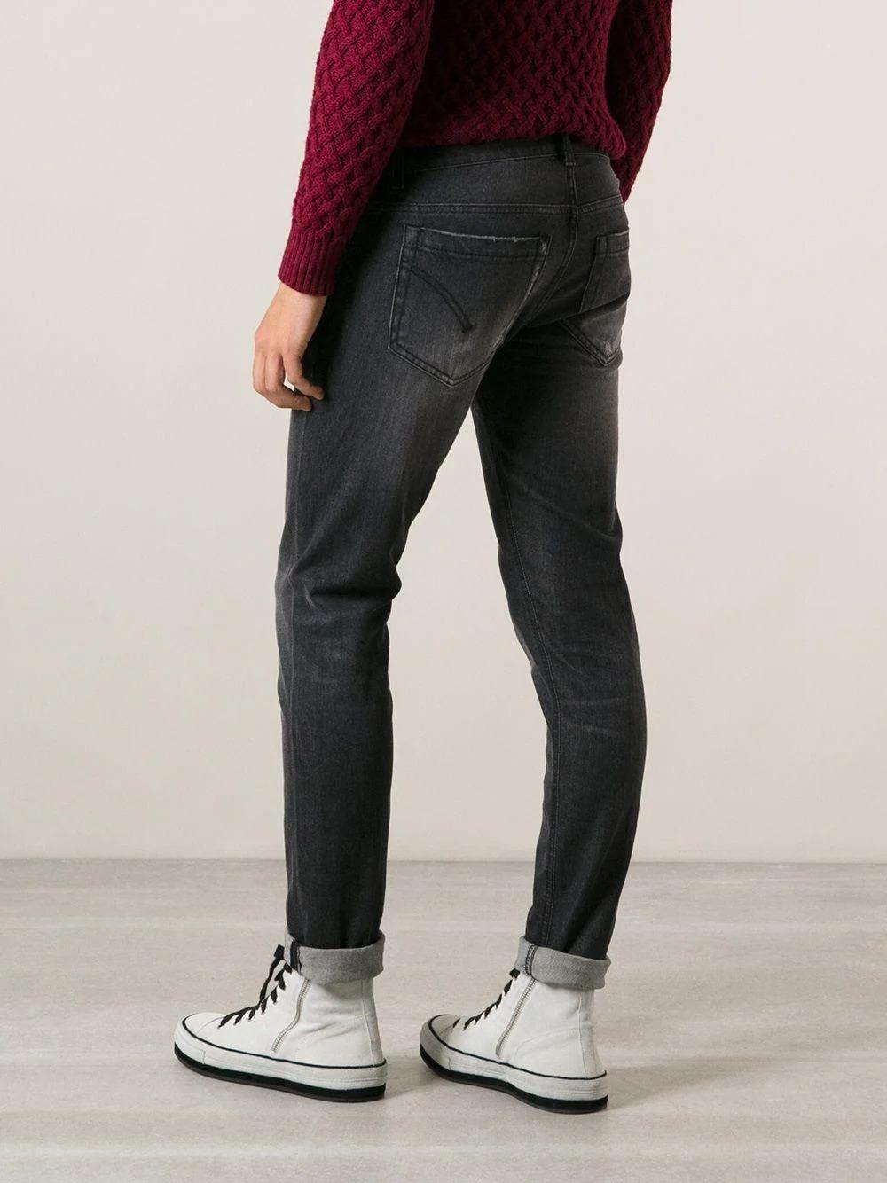 Jeans George skinny in cotone nero UP232-DS0369U-LM3 999 DONDUP