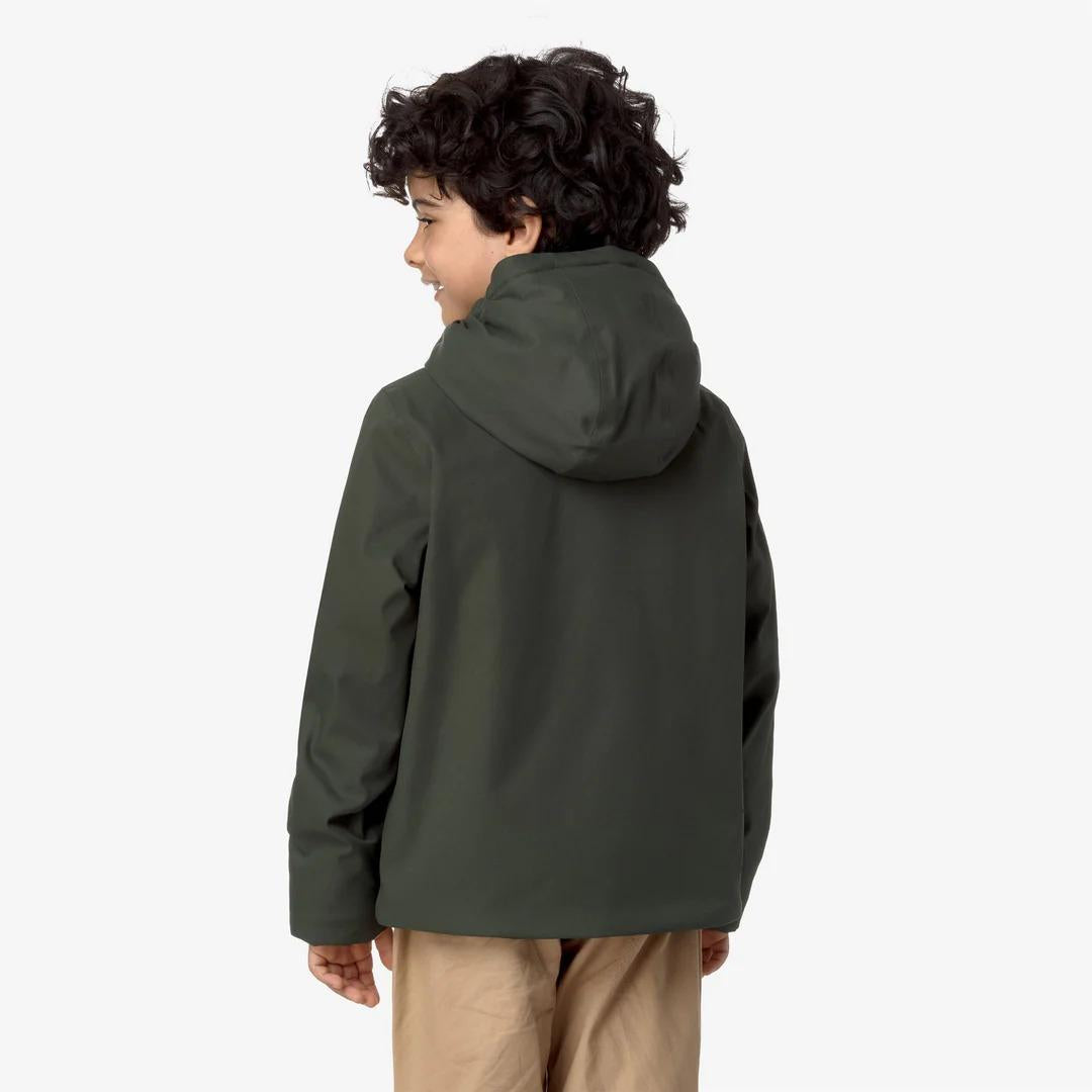 P. JACKO TWILL MARMOTTA GREEN B-BLUE A K1128FW* AL7 K-WAY