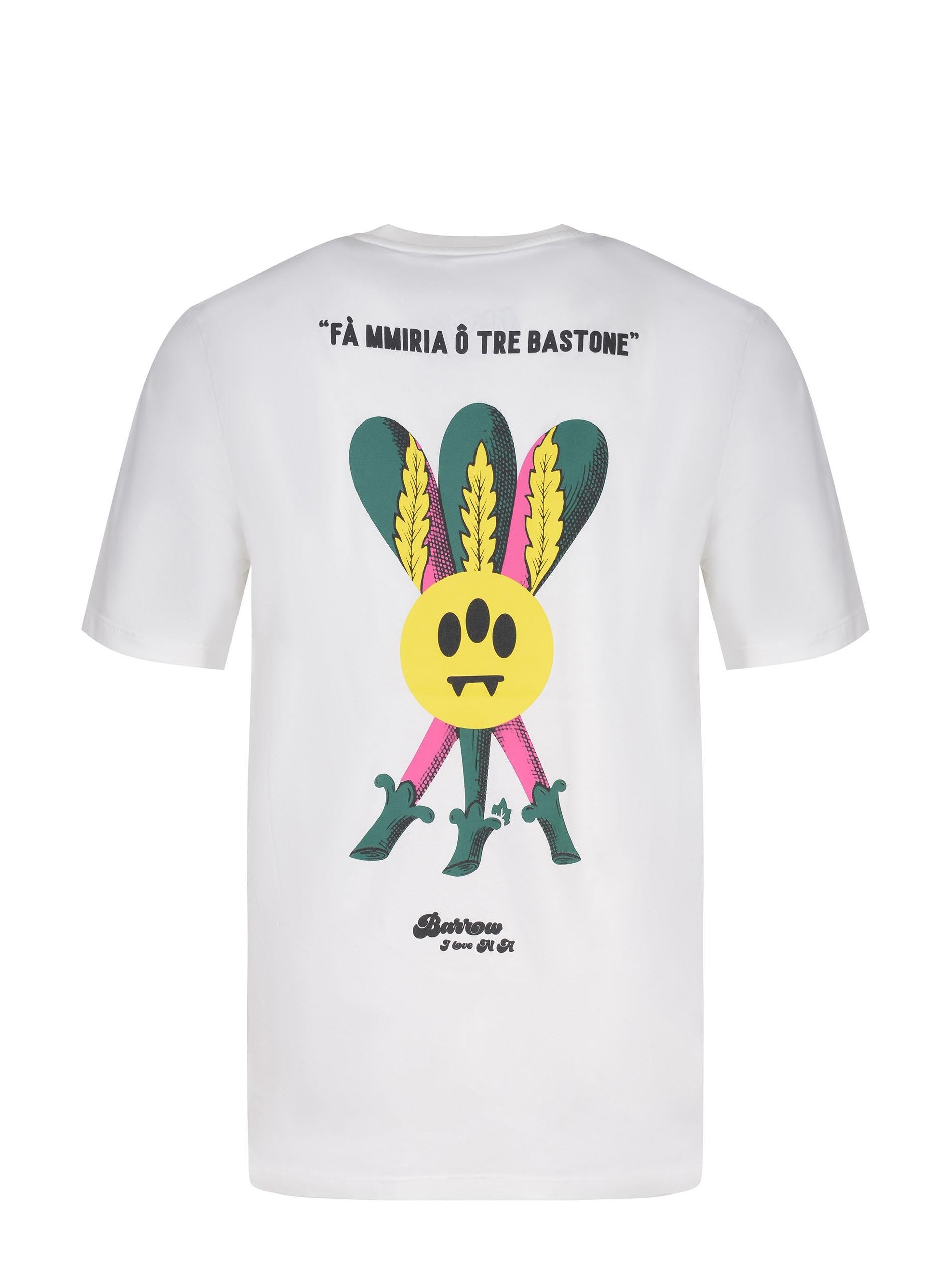 Barrow T-shirt jersey unisex off white F5BWUATH078 002 BARROW