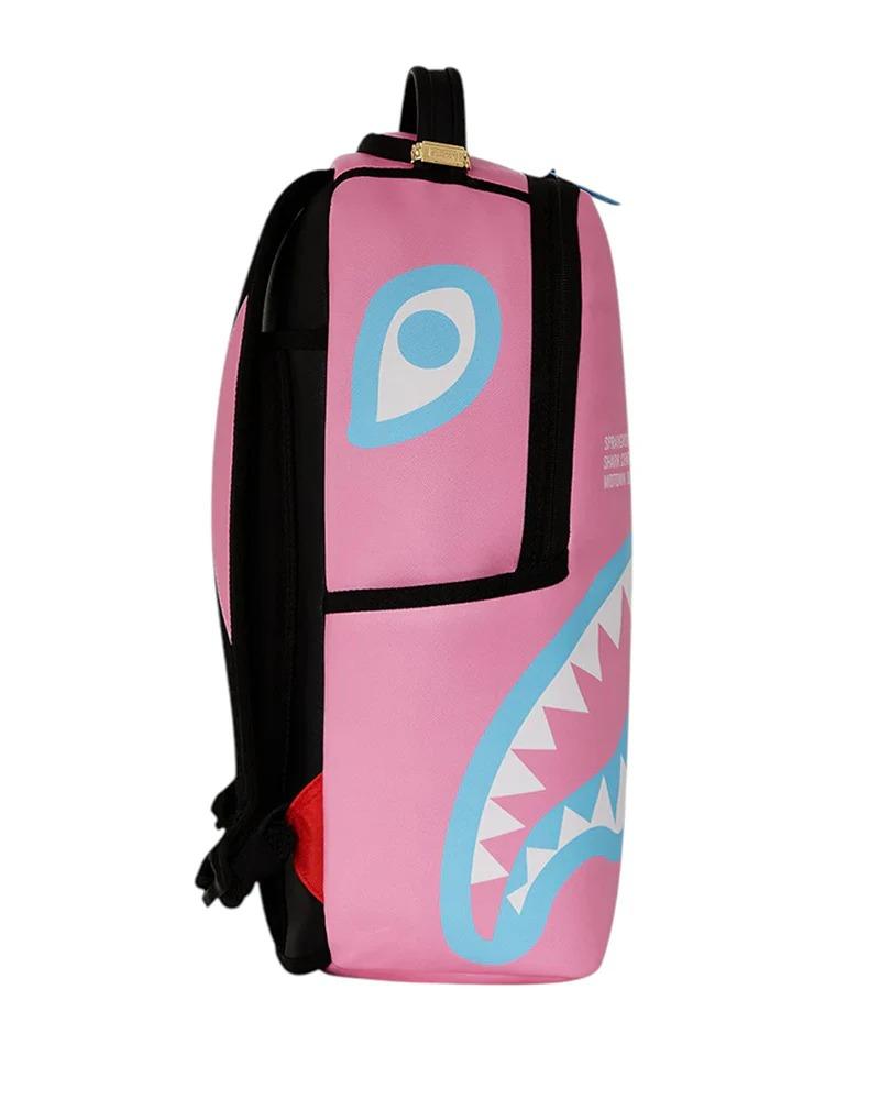 SPRAYGROUND ZAINO SHARK CENTRAL COTTON CANDY DLXSV BACKPACK 910B7734NSZ PINK SPRAYGROUND