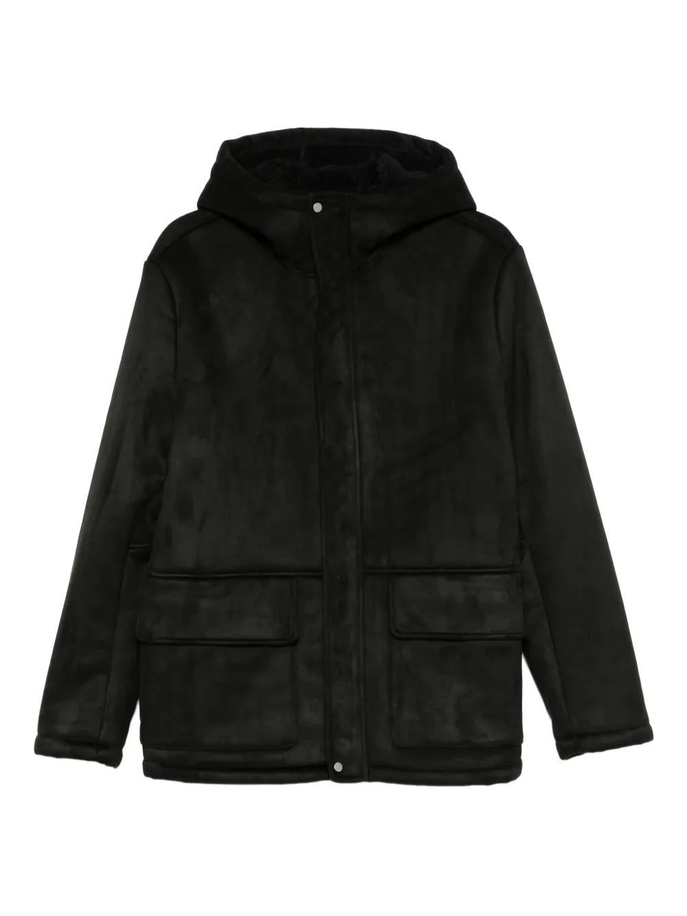 Daniele Alessandrini<BR/>Giacca con cappuccio e tasca DA1FW26J007 101 DANIELE ALESSANDRINI