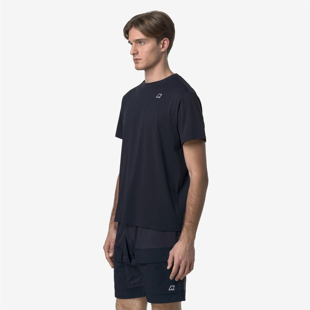 T-shirt Graphite Blue Depth