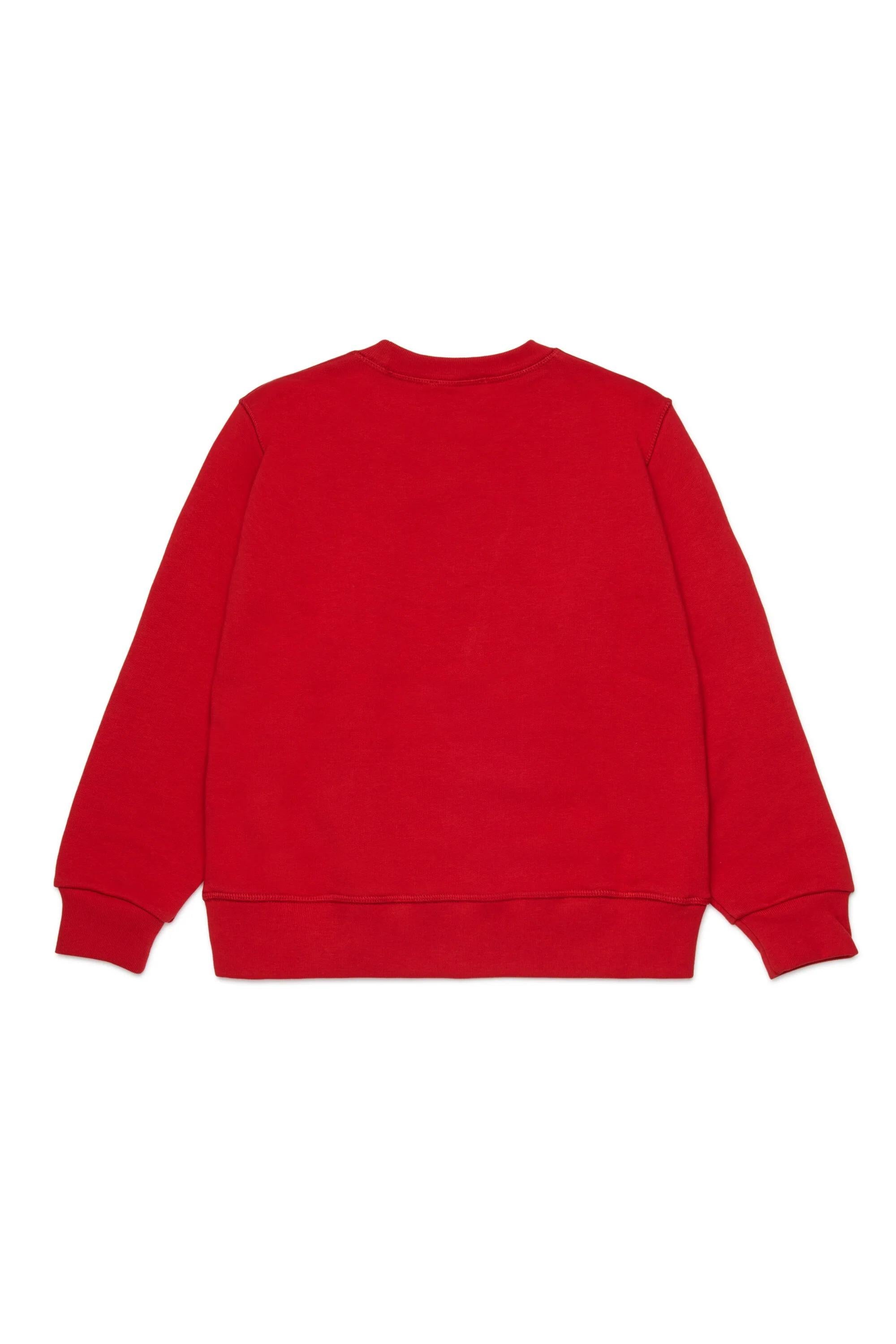 DSQUARED2<BR/>Felpa girocollo con logo Sport rossa DQ3005-D00ZF DQ423 DSQUARED KID
