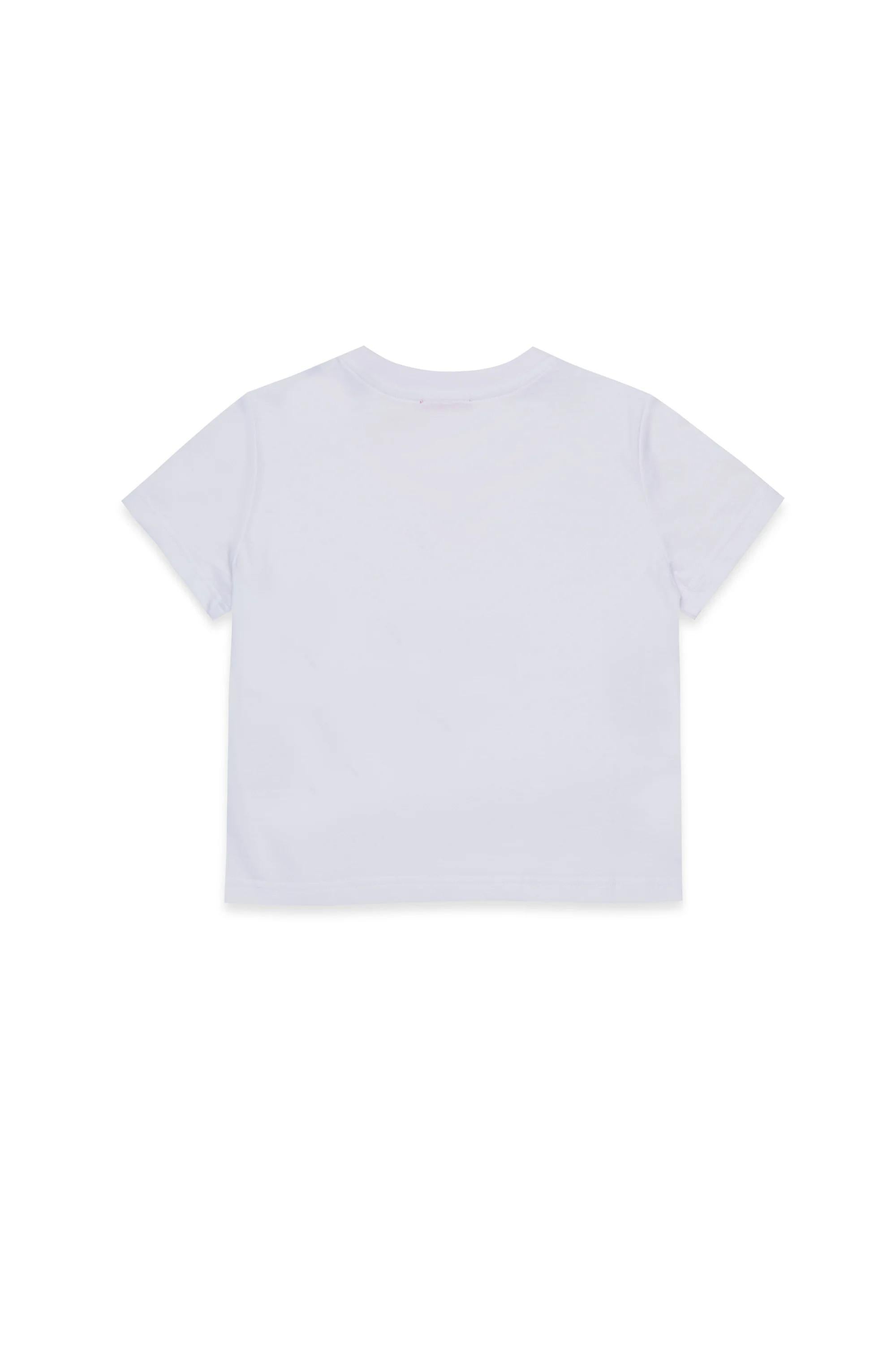 T-shirt diesel bambina tsequinsg bianca J02371-KYAUN K100 DIESEL