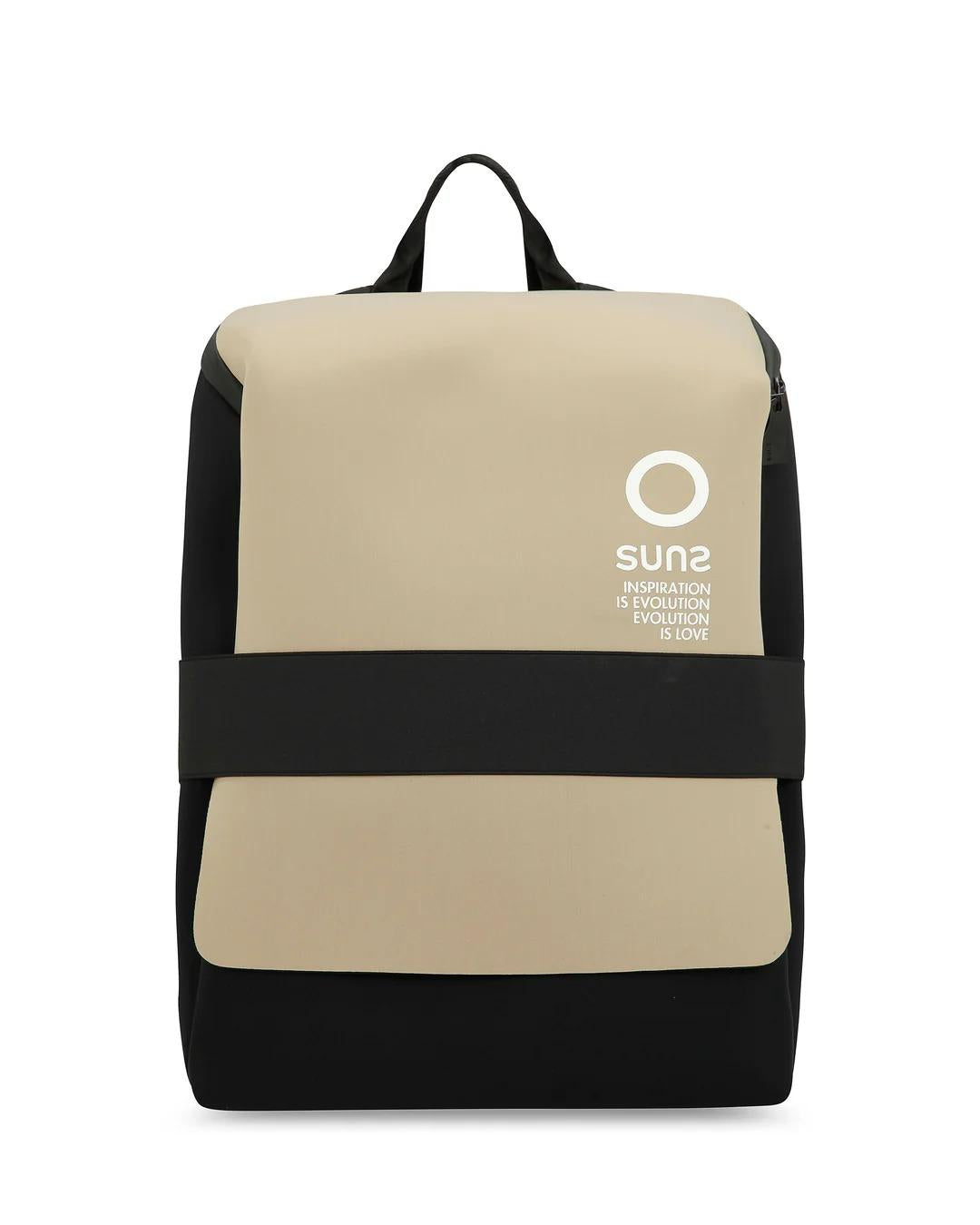 Zaino 24 Ore SUNS in neoprene beige BGS51001U BEIGE SUNS