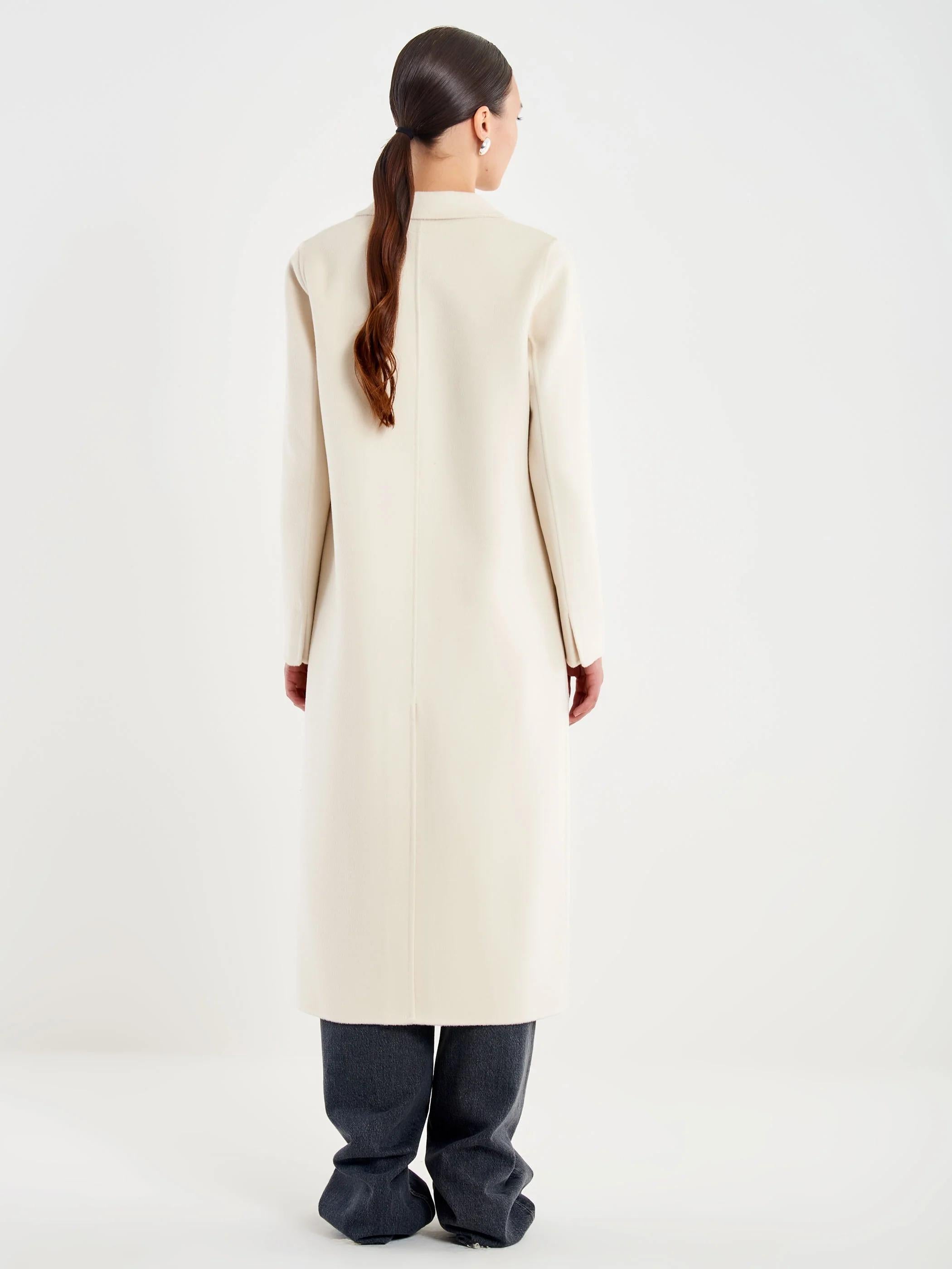 Cappotto Basic Monopetto panna TF0002 PANNA VICOLO