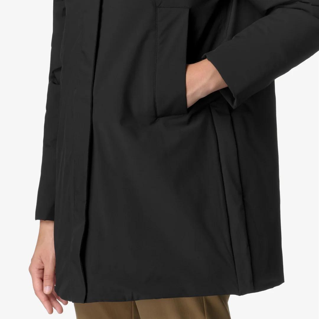 MARLA ST WARM<BR/>BLACK PURE K7125LW USY K-WAY