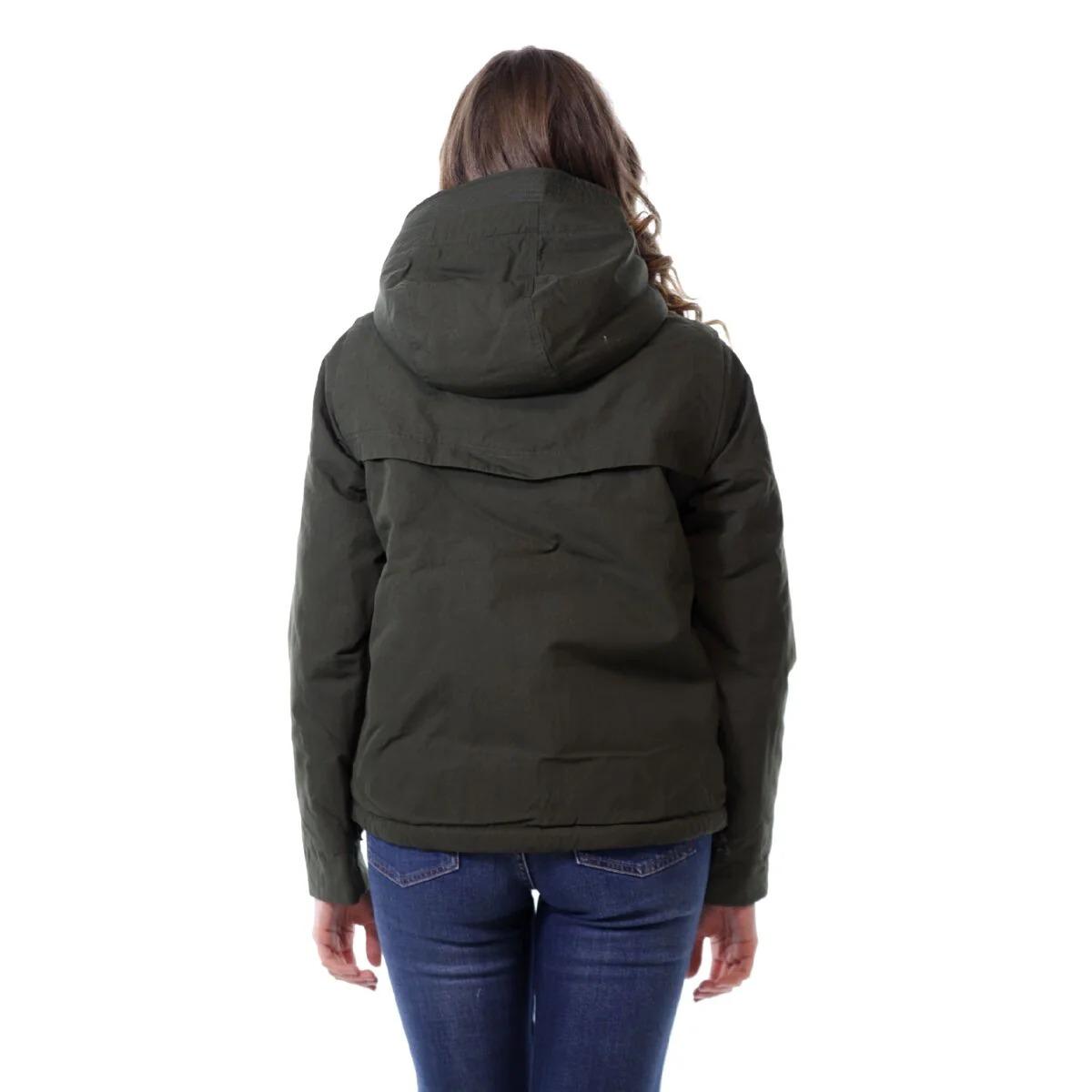 K-WAY Ideler Cotton Feel Green blackish-green black K7136FW BB3 K-WAY