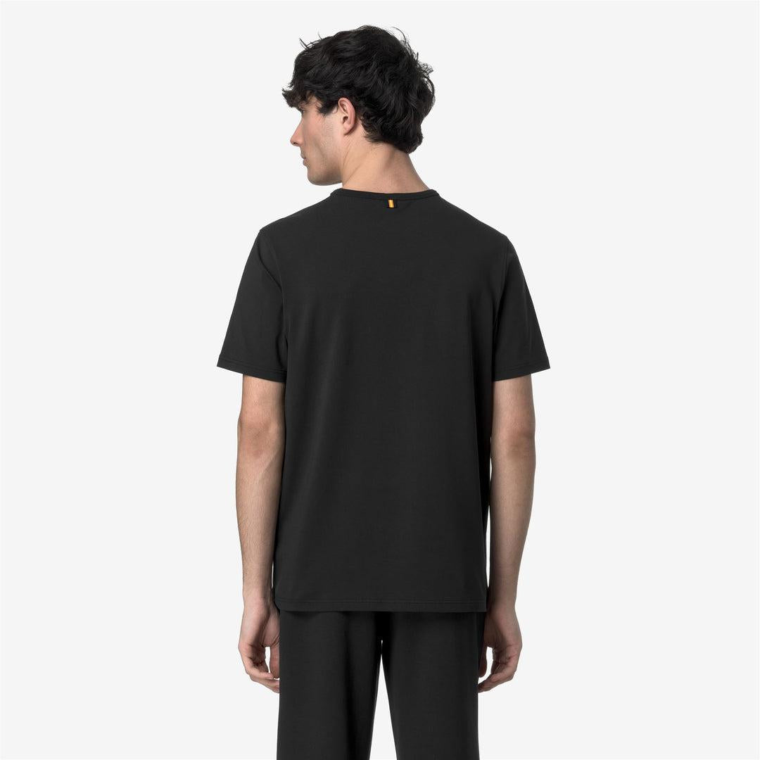Adame Light Stretch Jersey Black Pure T-shirt