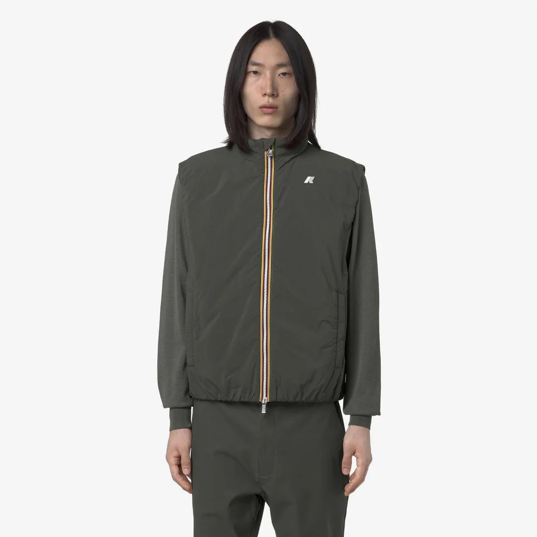 VALEN PLAIN WARM<BR/>GREEN BLACKISH K2136BW WMR K-WAY