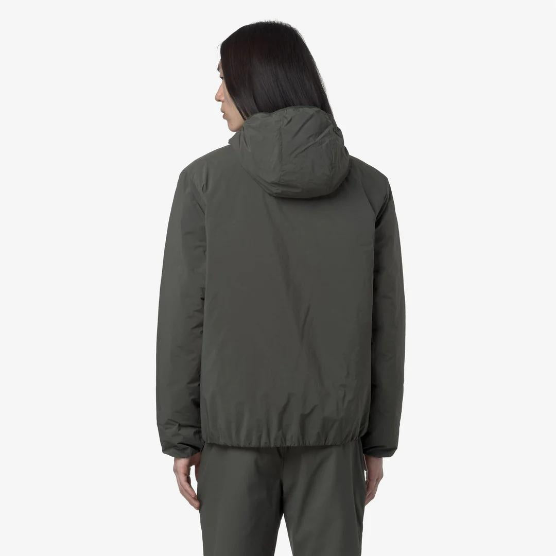 JACK PLAIN WARM<BR/>GREEN BLACKISH K2136DW WMR K-WAY
