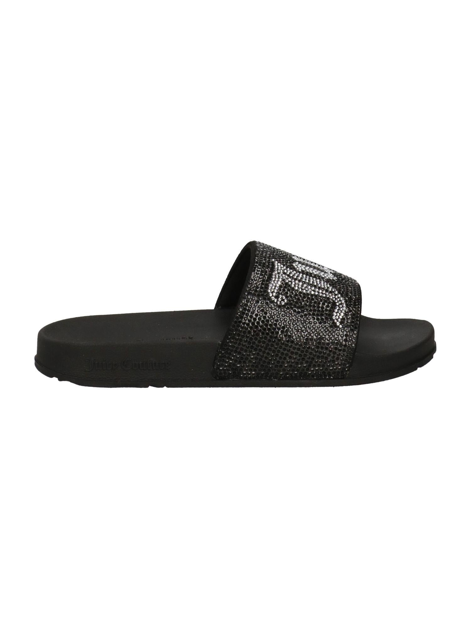 Ciabatta Slider Juicy Couture PEJDN2228WMA da donna nera.