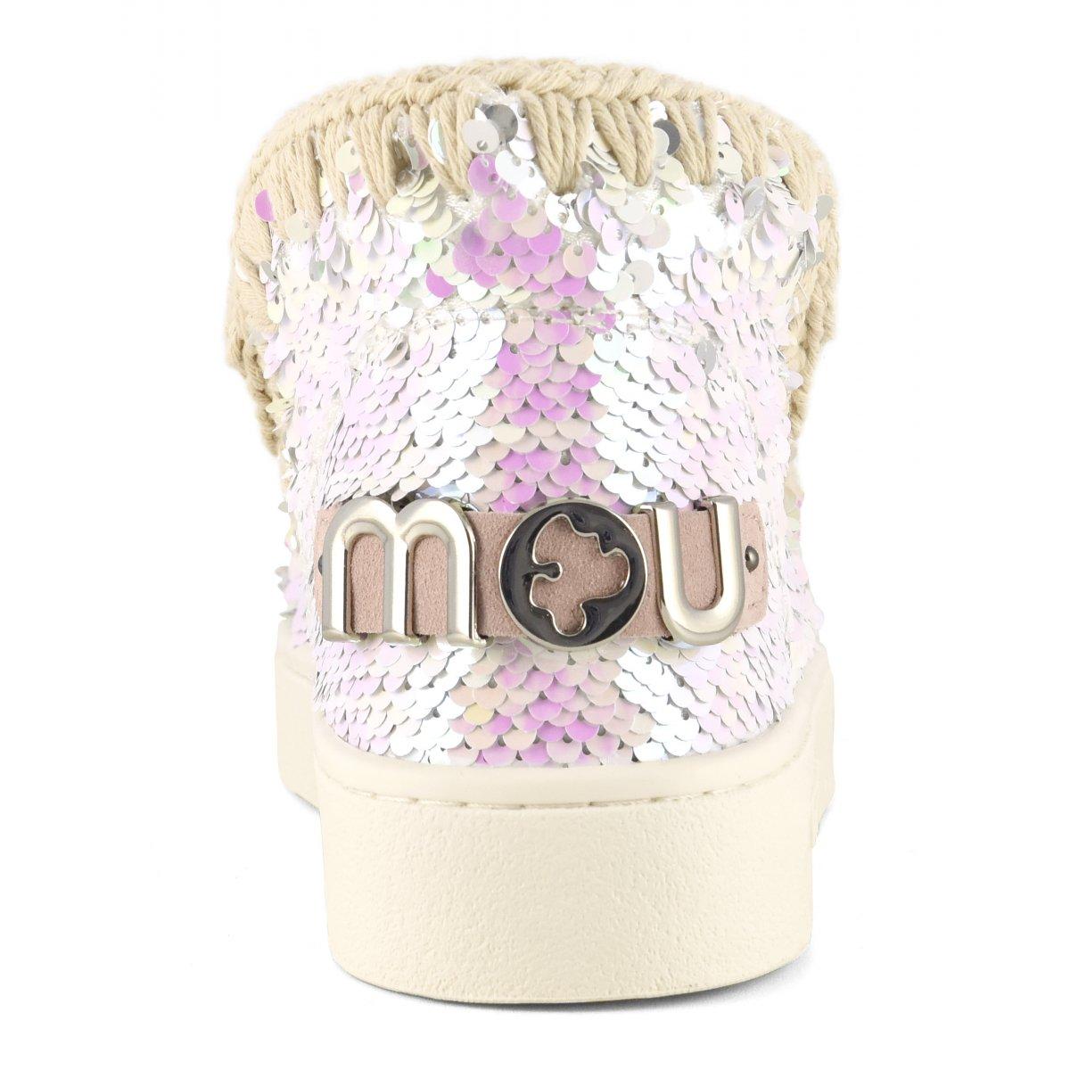 Summer Eskimo Sneaker Sequins Gunmental