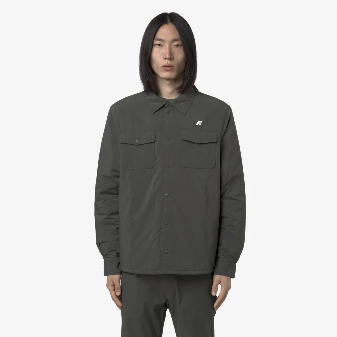 UMBERT PLAIN WARM<BR/>GREEN BLACKISH K2136JW WMR K-WAY