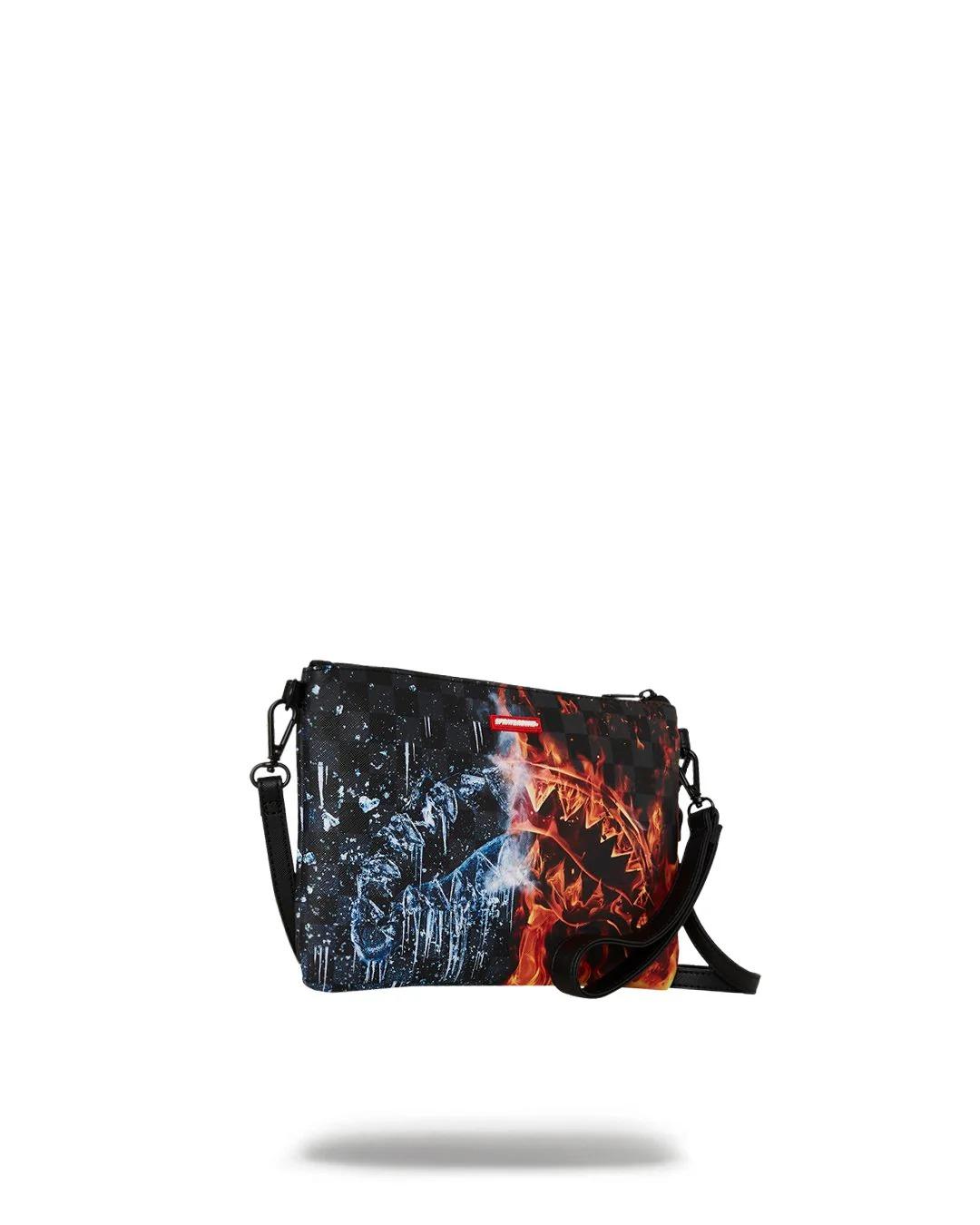 Pochette fire & ice shark crossover clutch 910B7939NSZ MULTICOLOR SPRAYGROUND