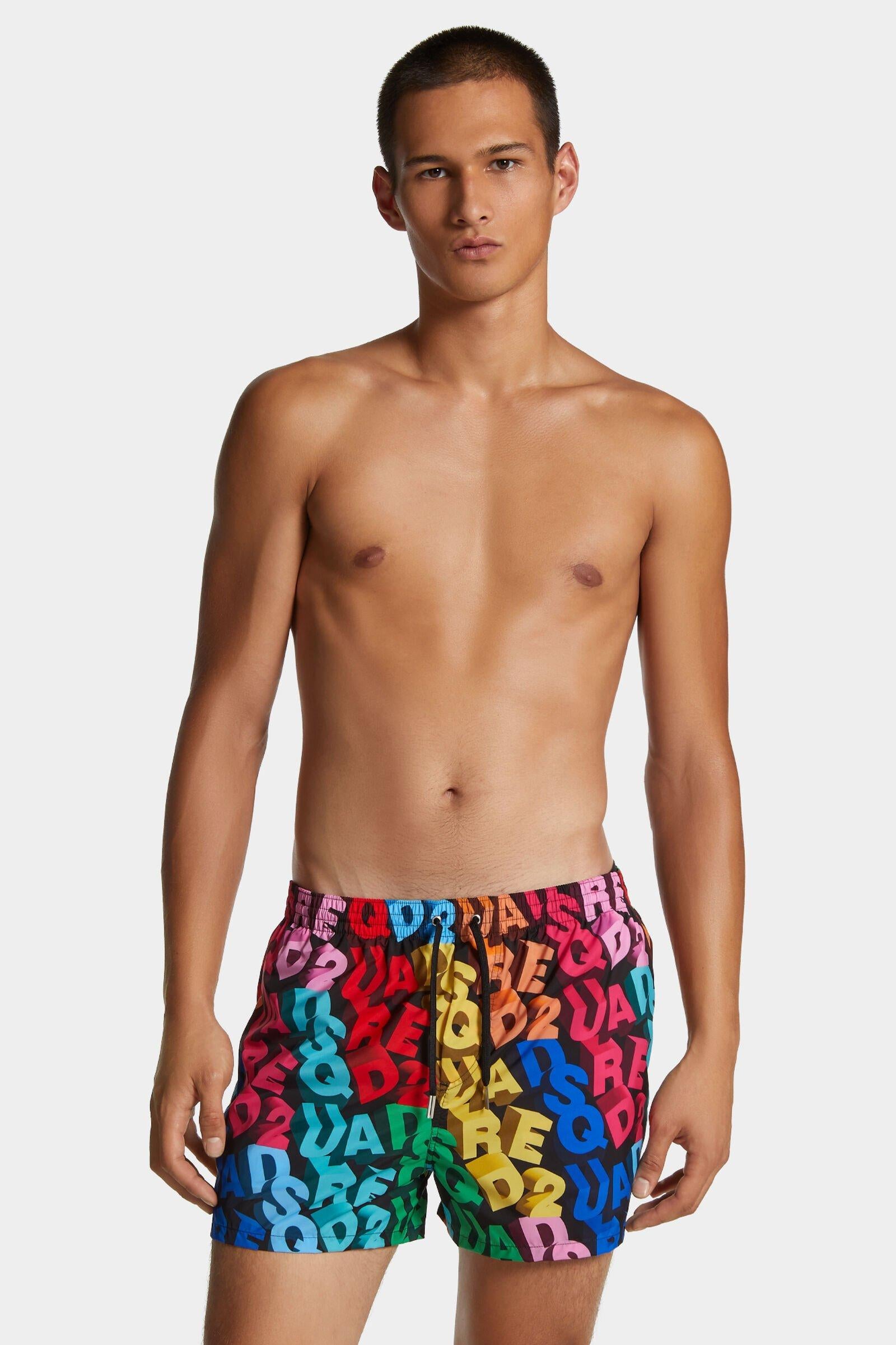 Costume dsquared2 boxer midi multicolor