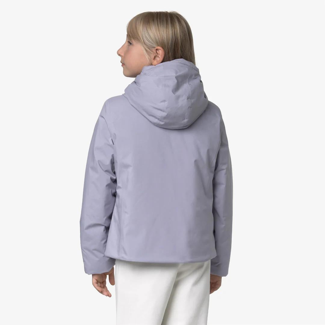 P. LILY SOFT TOUCH MARMOTTA<BR/>VIOLET LAVENDER-GREY GOAT K4137WW BBP K-WAY