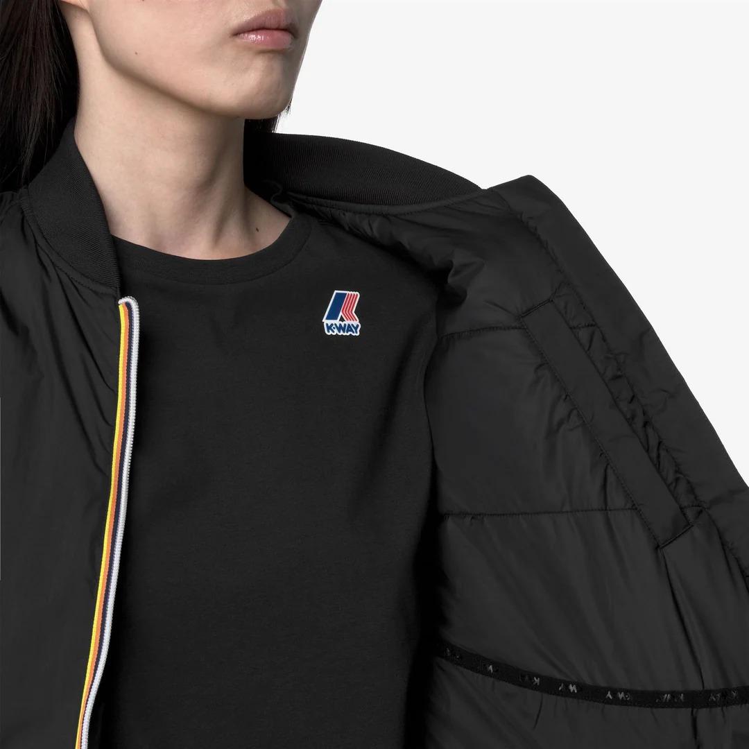 LE VRAI 4.0 AZELIE WARM<BR/>BLACK PURE K31484W USY K-WAY