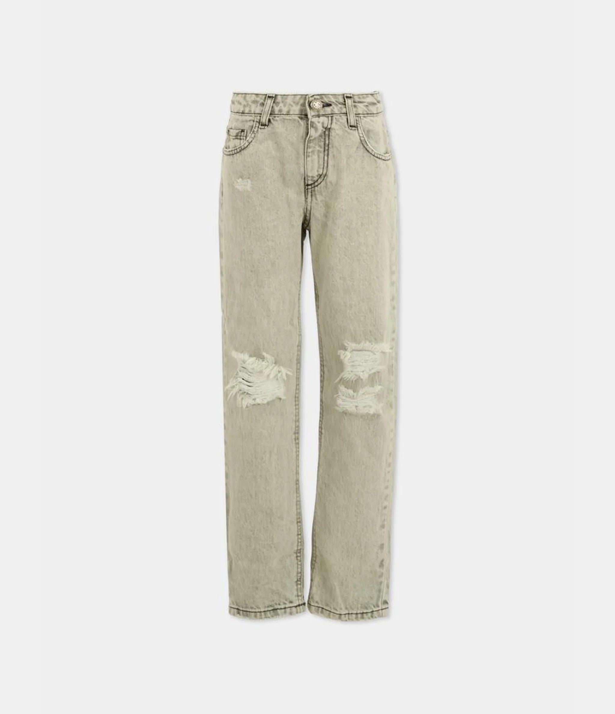 John Richmond Jeans grigi per bambino con logo RBA25240JE DENIM GREY Richmond kids